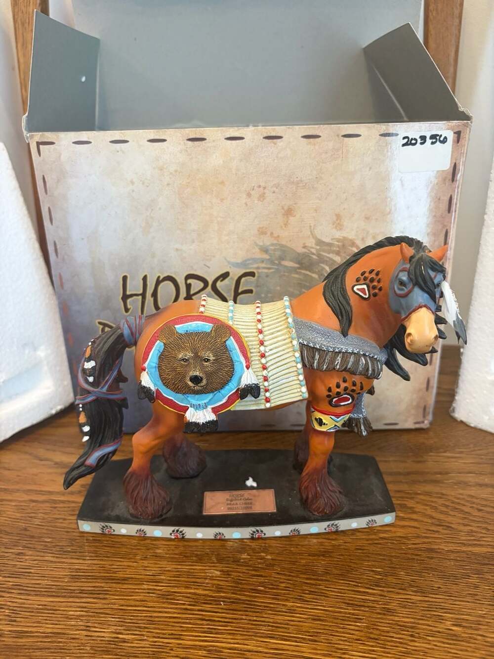 Westland Giftware Horse of a Different Color Bear Chief 20356 Figurine